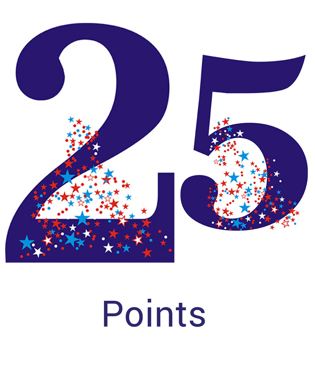 25 Points for 10 USD